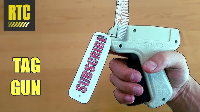 How to use a tagging gun 