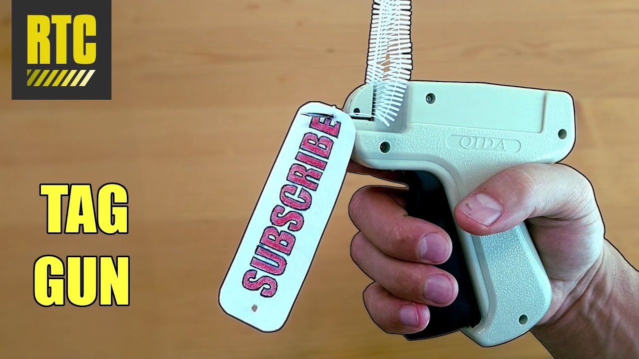 Tagging Gun for Clothing - This Label Tagger Put Tags Back on Clothes 