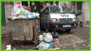 Hà Nội: Rác thải gây ô nhiễm nhiều tuyến phố trung tâm
