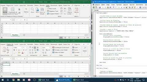 COMO FUNCIONA O EXCEL EM MODO TELA CHEIA VIA VBA