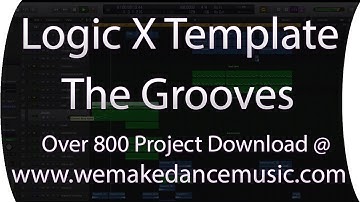 Tech House Midi Music Production Template For Logic Pro X - The grooves By Egas