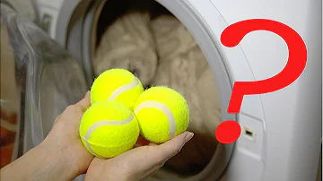Quante palline da tennis in lavatrice?