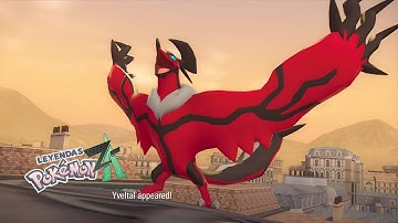 Epic Yveltal Encounter in Pokémon Legends Z-A | Legendary Pokémon Capture!