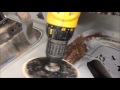 rust repair with fiberglass bondo KITTY HAIR how to DIY