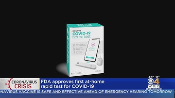 First At-Home Rapid Test For COVID-19 Approved By FDA