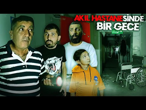 TERK EDİLMİŞ AKIL HASTANESİNDE BİR GECE !! (Paranormal olaylar)@SefaKndr @emregull