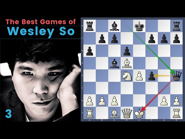 Creativity At Work! - Wesley So vs Swiercz