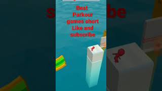 Fun race 3d best parkour games #gamingshort #youtubershort           #short screenshot 5