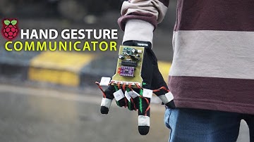 Hand Gesture Communicator For the Mute using Inertial Sensors | Raspberry Pi Projects