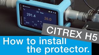 CITREX H5 – How to install the protector
