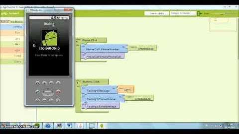 MIT App Inventor Phone Call + Texting + Contact Picker.