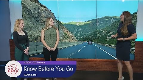 CDOT I-70 Project Updates - August 28, 2023