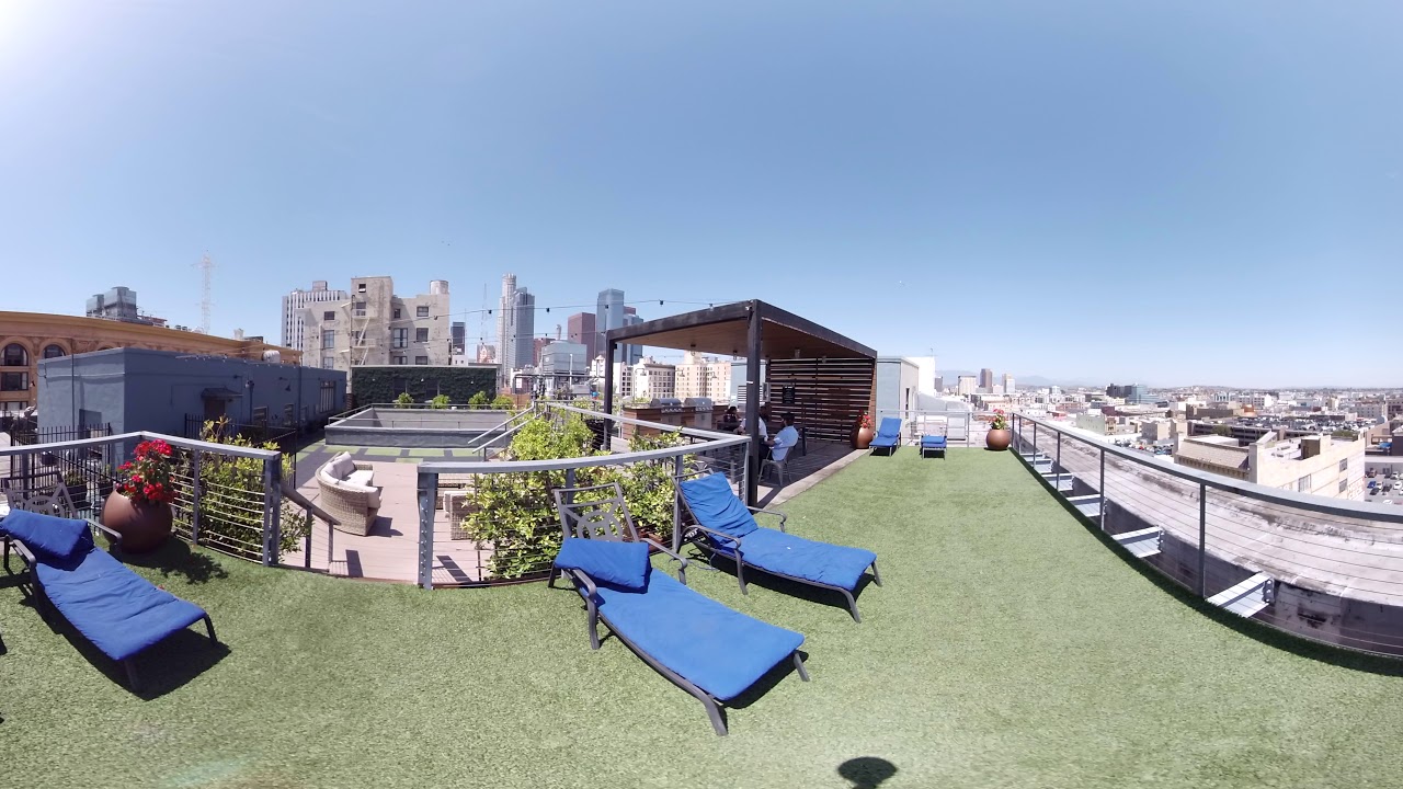 Santa Fe Lofts Rooftop 8K 360 Video YouTube