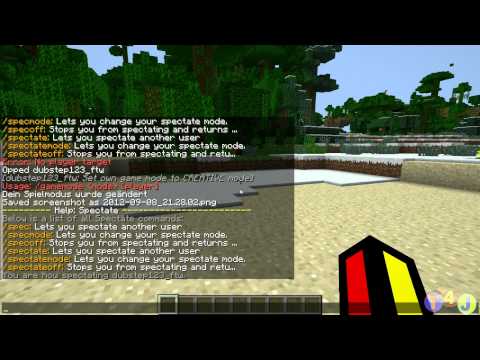 Minecraft Bukkit Plugin 1.3.2 - Spectate - Leute Spionieren und ausspannen [GER] [HD] [1080]