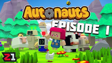 I Started An ARMY of ROBOTS To Do My Work ! Autonauts Episode 1 | Z1 Gaming