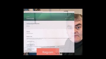 Updating the firmware on a Korg Modwave
