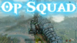 {Ark ASA Official PvP} Op Squad Is Back Dominating Console Early Game PvP