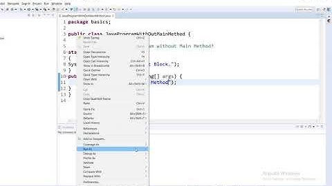 Core Java Interview Question   Can we run a Java Program wthout Main Method
