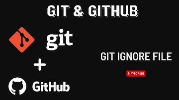 How to ignore some files in git commit ? || .gitignore in git | #9