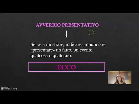 avverbi interrogativi, esclamativi e presentativo