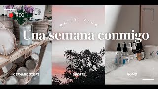 UN SEMANA CONMIGO✨| Cambios en mi estudio de 40m2 + OUTLET DE CERÁMICA en GRAN CANARIA