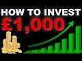 How To Invest £1000 | 3 Ways To Invest £1000 In 2021 UK