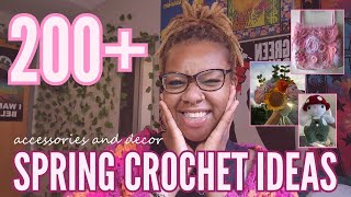 200+ CROCHET IDEAS FOR SPRING 2024 ❀ | plushies, bags and decor edition