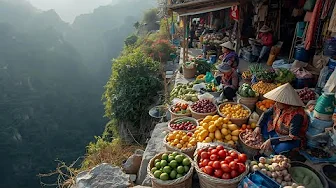 Vietnam Highland Food Market - Authentic Street Food Experience