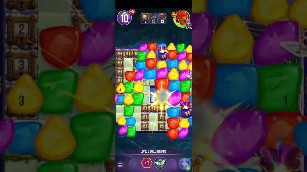 Harry Potter: Puzzles & Spells level 1923 no boosters