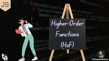 What are Higher-Order Functions in JavaScript? | Learn Higher-Order Functions using Examples
