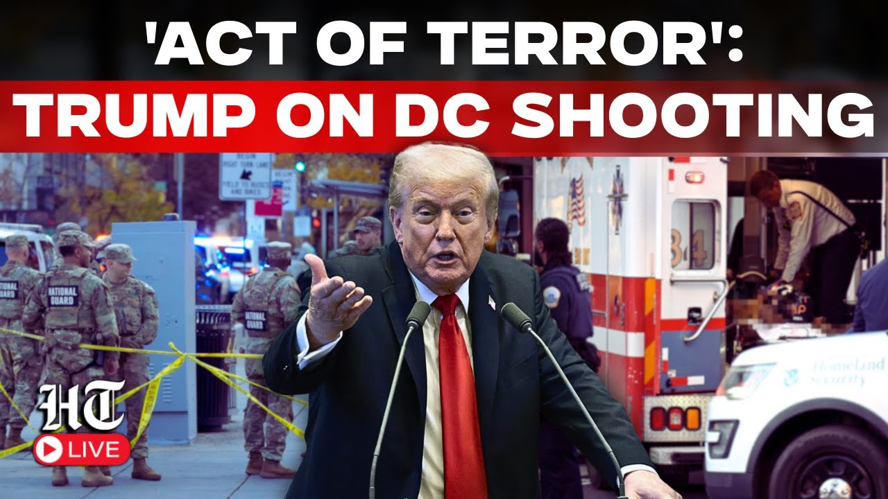 Donald Trump LIVE | US President Speaks On Washington DC Shooting, Condemns 'Act Of Terror' | USA