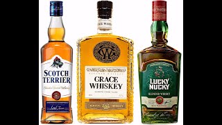 Сравнение Grace whiskey  с Whisky Scotch Terrier и Whisky Luckey Nuckey .