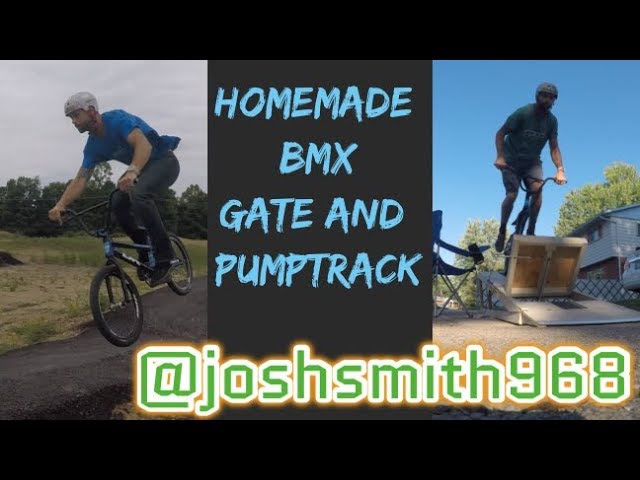 Homemade Bmx Gate And Pump Track Youtube Homemade Bmx Gate And Pump Track Youtube