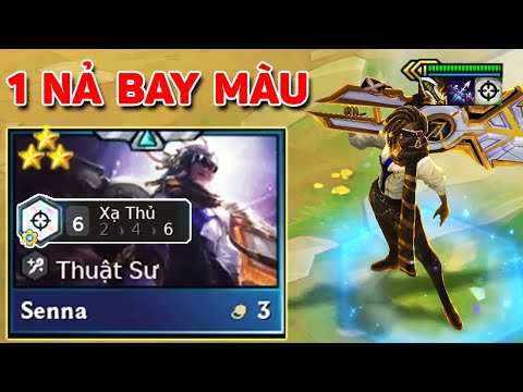 HỦY DIỆT TEAM ĐỊCH VỚI SENNA 3 SAO + 6 XẠ THỦ BUILD FULL CHÍ MẠNG | BẮN SỐC DAME CỰC ẢO LÀ ĐÂY