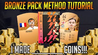 HOW TO MAKE COINS OPENING PACKS IN FIFA DO BRONZE PACKS STILL WORK