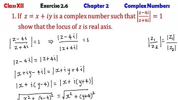 TN CLASS 12 MATHS  EX 2.6 SUM 1  COMPLEX NUMBERS CHAPTER 2