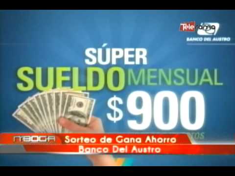 Sorteo de Gana Ahorro Banco Del Austro