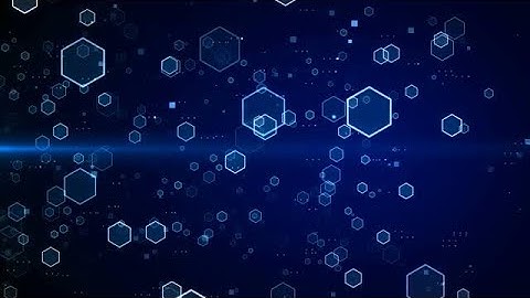 Hexagon Loop Background Stock Motion Graphics