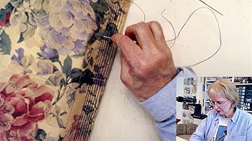 LIVE! Art Journal 5 Hole Pamphlet Stitch with Barb Owen - HowToGetCreative.com