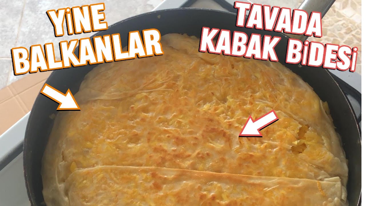 Bir Lokma Balkan-Kabak Bidesi (Böreği). En Lezzetli Göçmen Böreği...