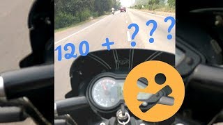 Pulsar 150 DTS-i Top Speed 120 Km/h