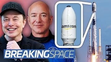 Why is Elon Musk launching Jeff Bezos