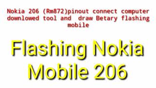 Nokia 206 (Rm 872 pinout flashing point/📍📍📍📍