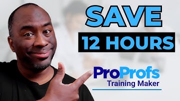 Hoe u trainingen voor werknemers kunt maken met ProProfs Training Maker