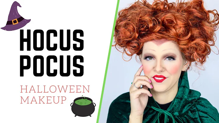 WINIFRED HOCUS POCUS HALLOWEEN MAKEUP
