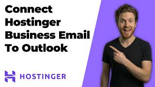 How To Connect Hostinger Business Email To Outlook (2026 Easy Guide)