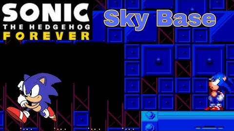 Sonic 1 Forever Remastered-Sky Base Zone Walkthrough