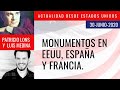 Monumentos en EEUU, España y Francia. Patricio Lons y Luis Medina 16 hs de Argentina