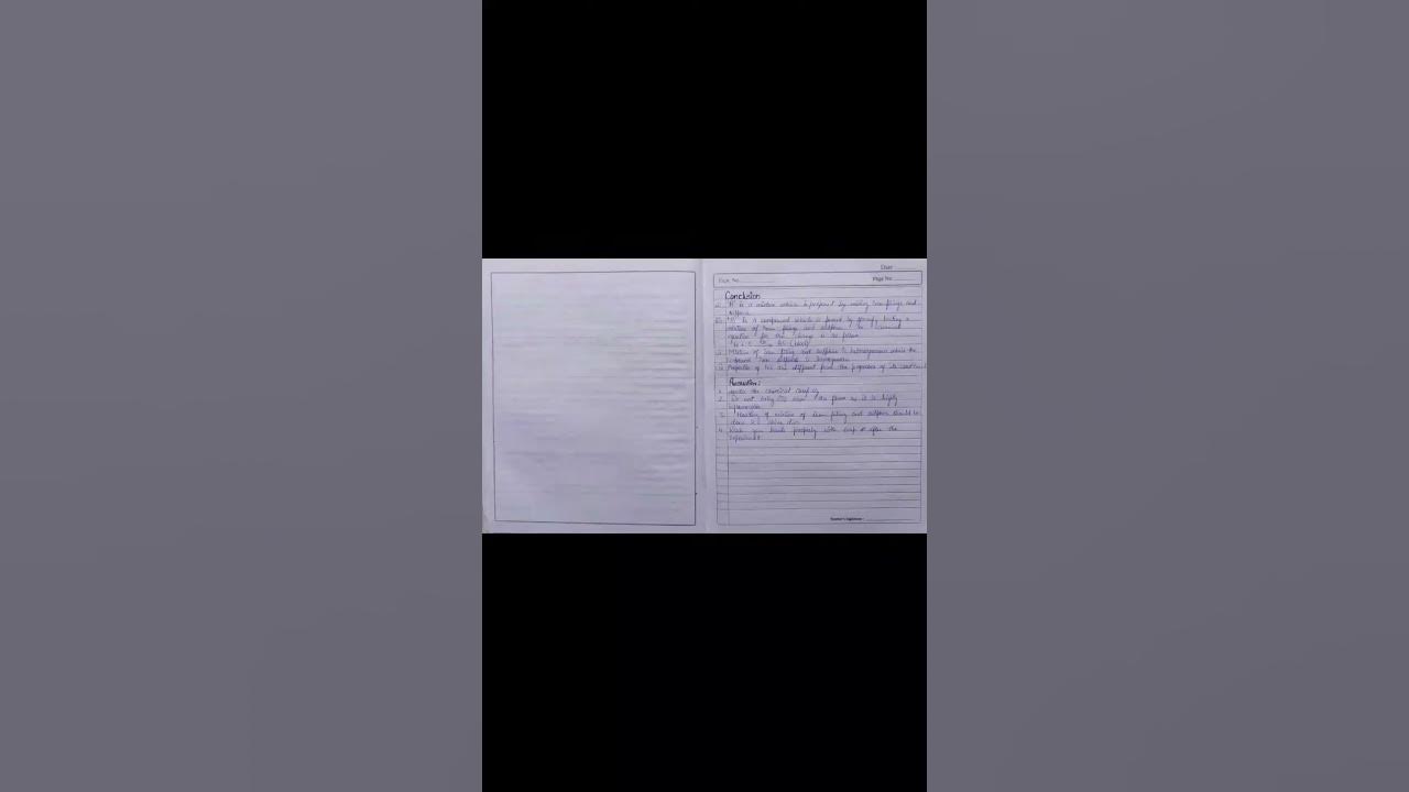 A true solution of common salt, sugar and alum science practical