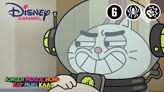 Jongen Meisje Hond Kat Muis Kaas | Pratende Kat | Disney Channel NL
